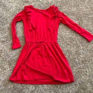 Girls polo Ralph Lauren red dress- size 6x